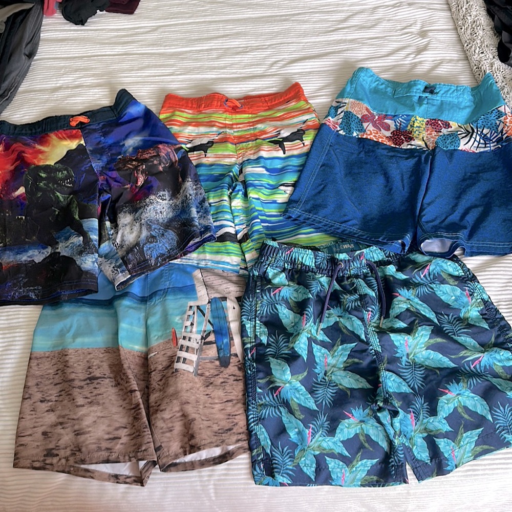 Boys swim trunks